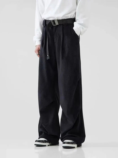 Y2K Pleated Wide Leg Pants