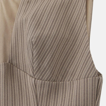 Y2K Plunge Neck Mini Dress