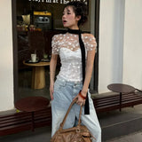 Polka Dot Mesh Tulle & Top