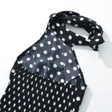 Polka Dot Halter Top Scarf