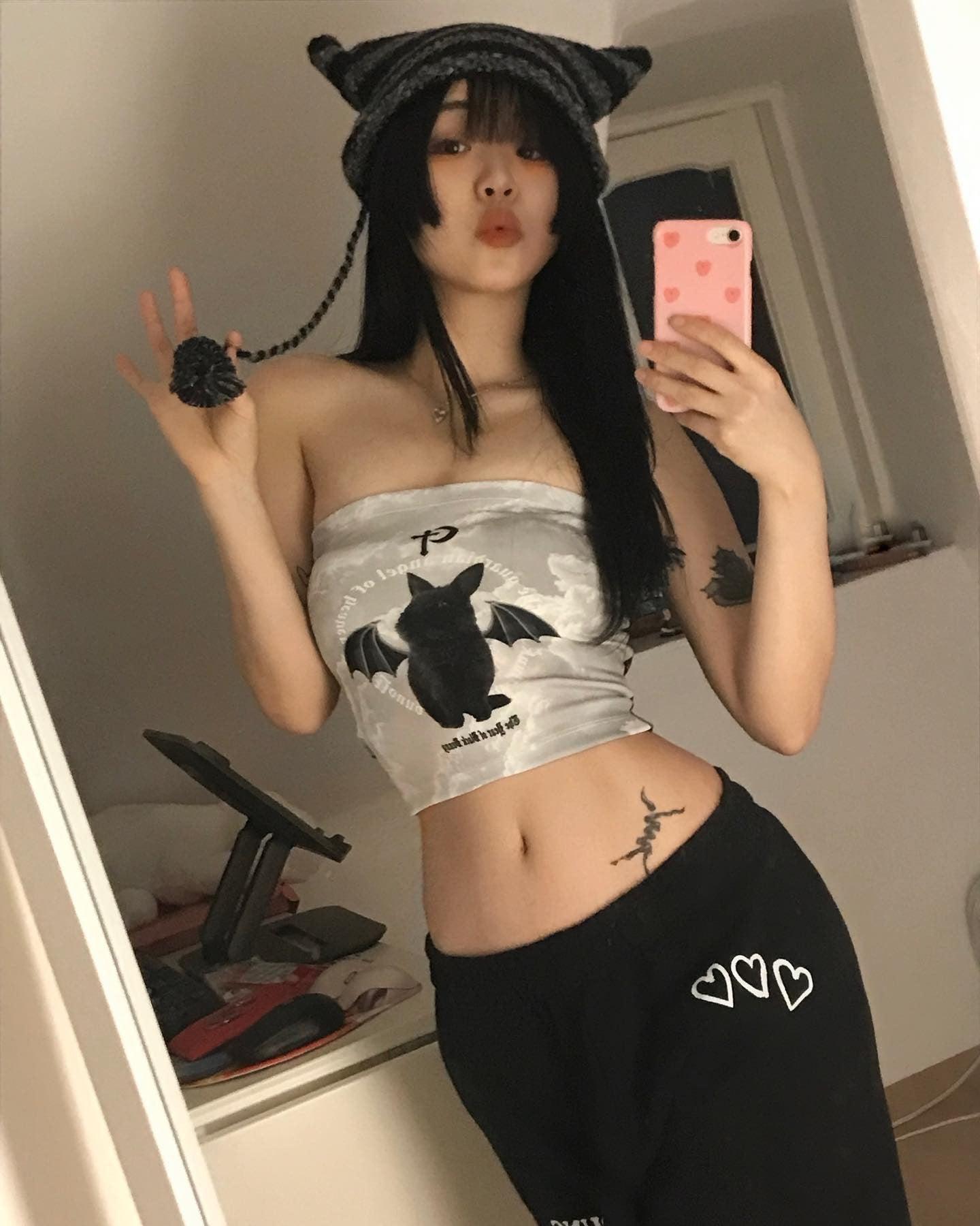 Y2K Rabbit Tube Top