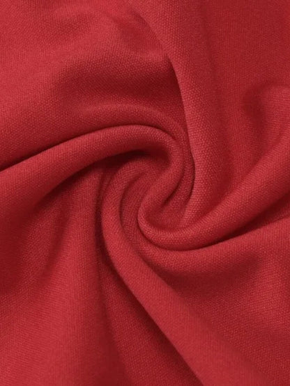 Y2K Red Top & Skirt Two Piece Set