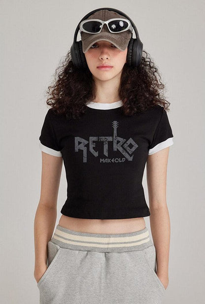 Y2K Retro Make Old Tee
