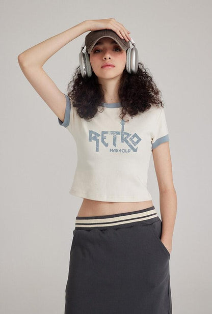 Y2K Retro Make Old Tee