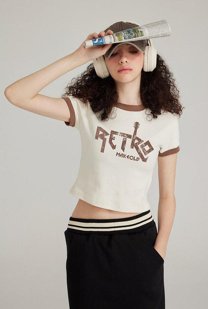 Y2K Retro Make Old Tee