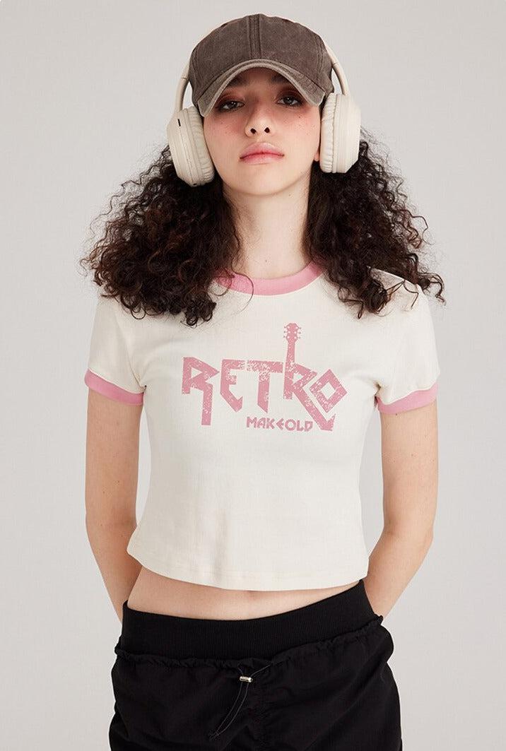 Y2K Retro Make Old Tee