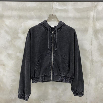 Y2K Retro Zip-Up Hoodie