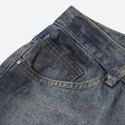 Y2K Ripped Denim Jeans