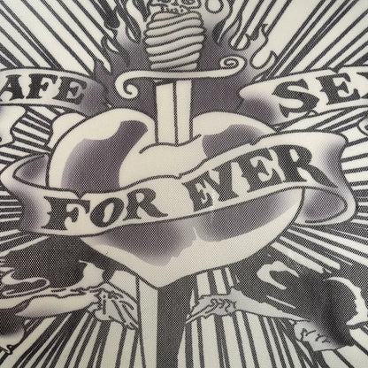 Y2K Sacred Heart Top