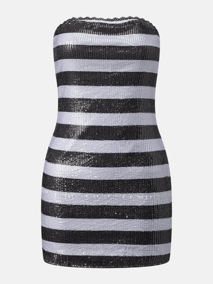 Y2K Sequin Mini Dress