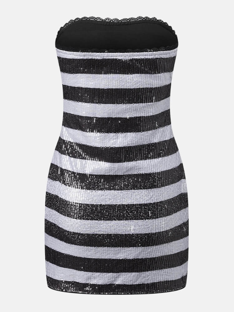 Y2K Sequin Mini Dress
