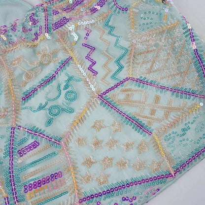 Sequined Halter Top