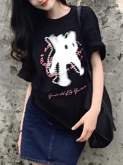 Y2K Shaking Cat Tee