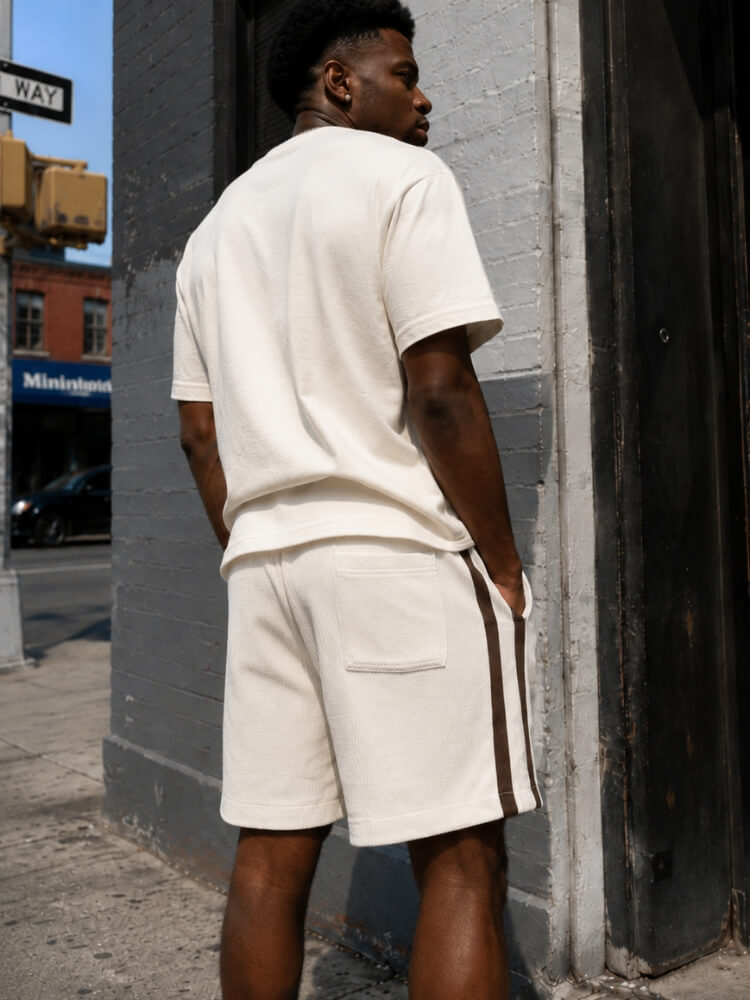 Y2K Side Stripe Shorts