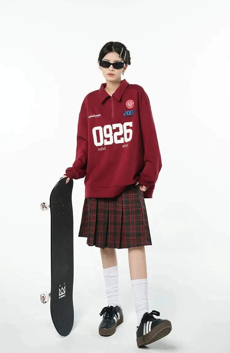 Y2K Skater Midi Skirt