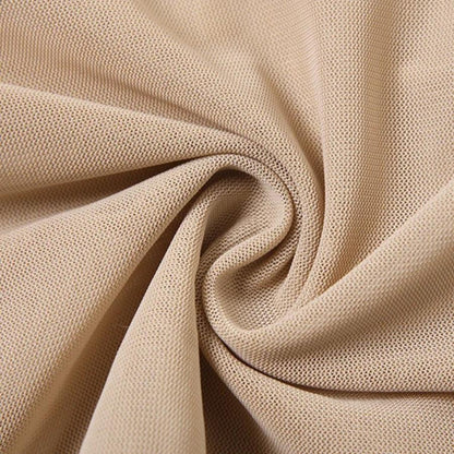 Y2K Skin Colored Mesh Top