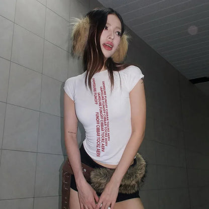 Y2K Slim Fit Top