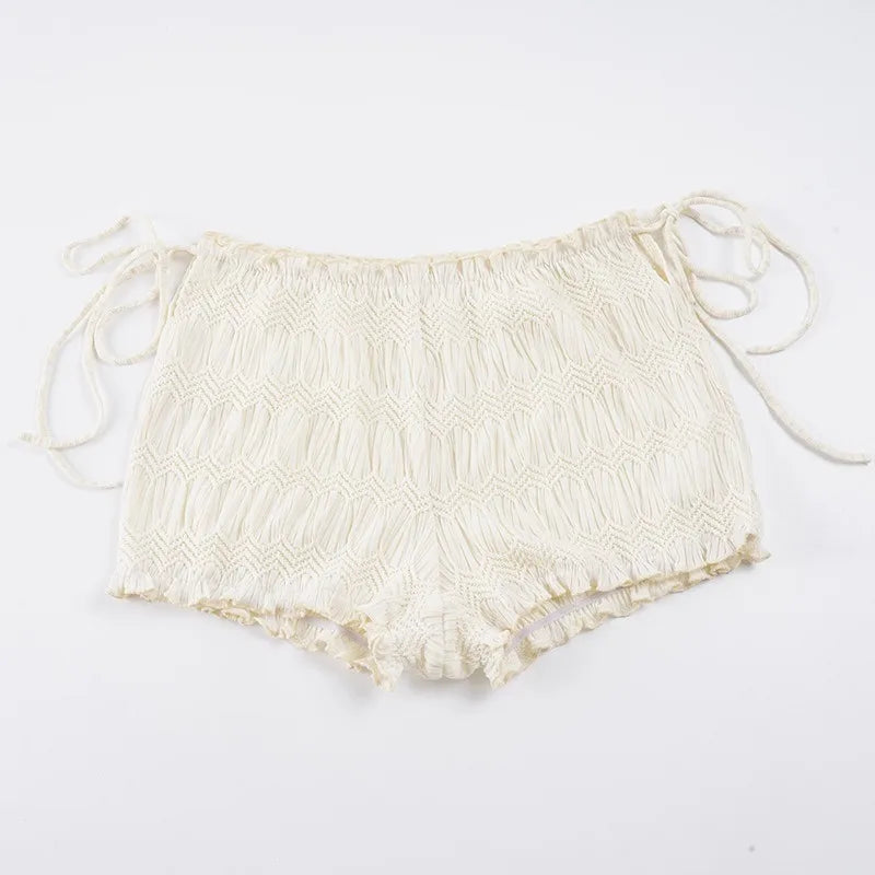 Y2K Smocked Shorts
