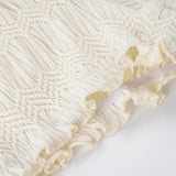 Smocked High-Waisted Shorts