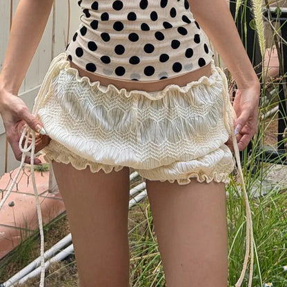 Y2K Smocked Shorts