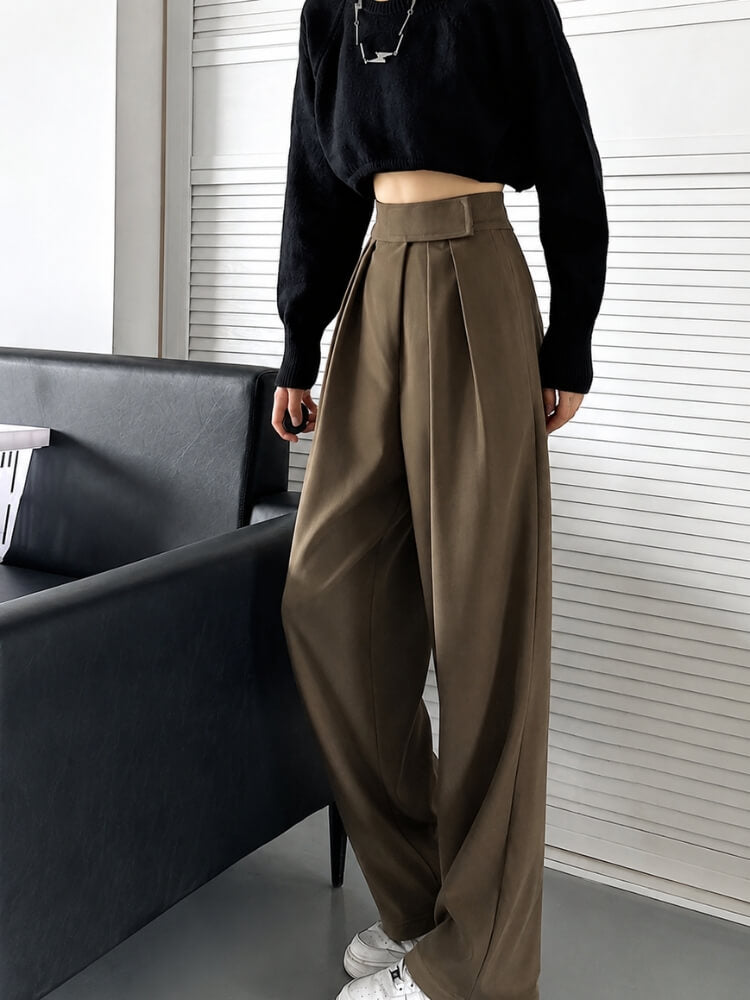 Y2K Snap Waist Pants