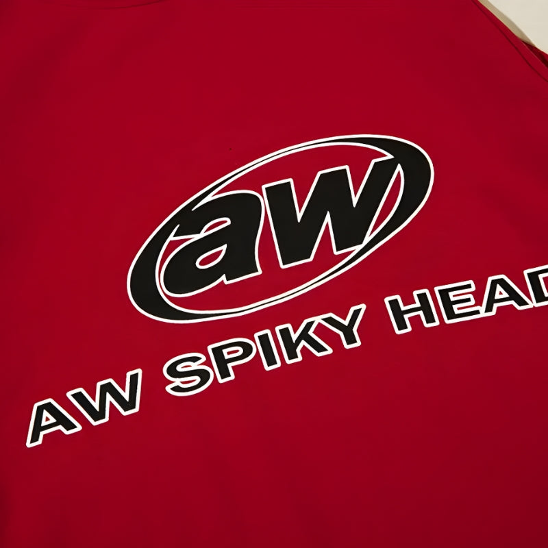 Y2K Spiky Head Tee