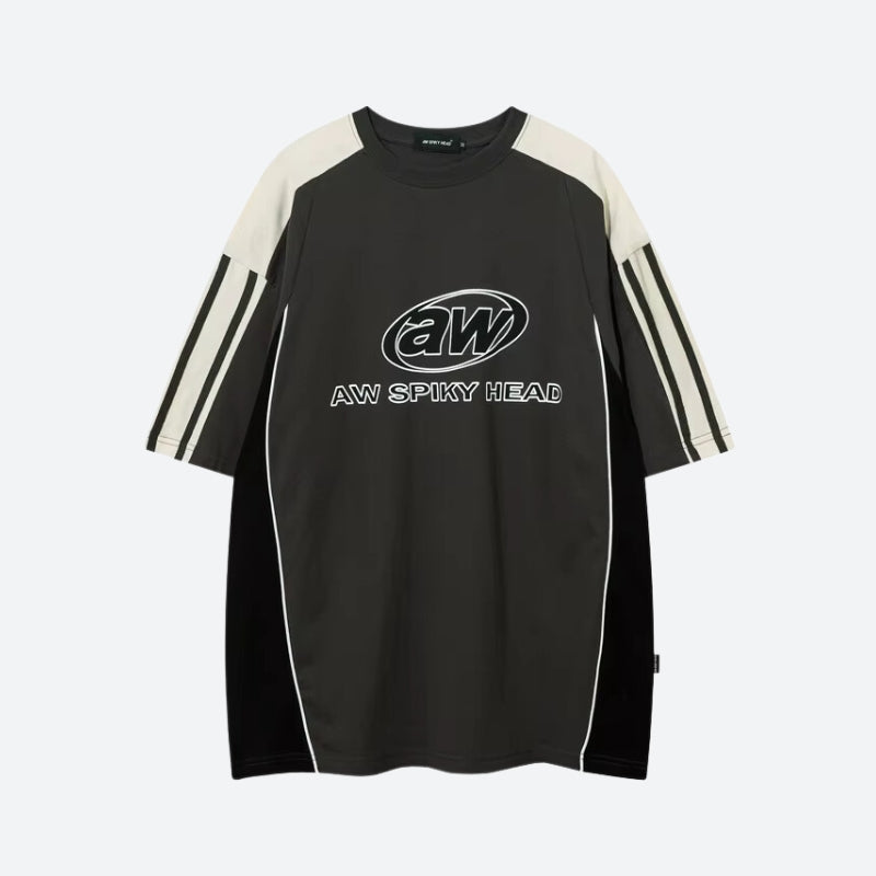 Y2K Spiky Head Tee