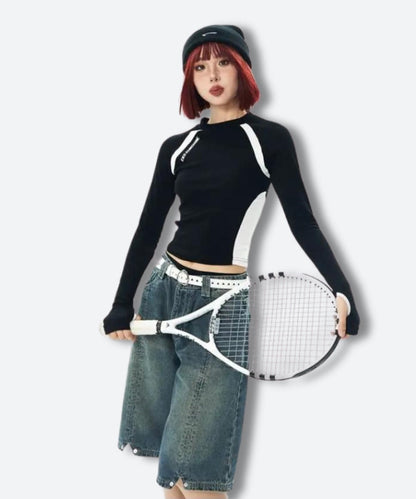 Y2K Sportswear Top