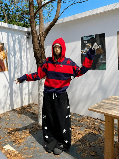 Y2K Star Baggy Pants