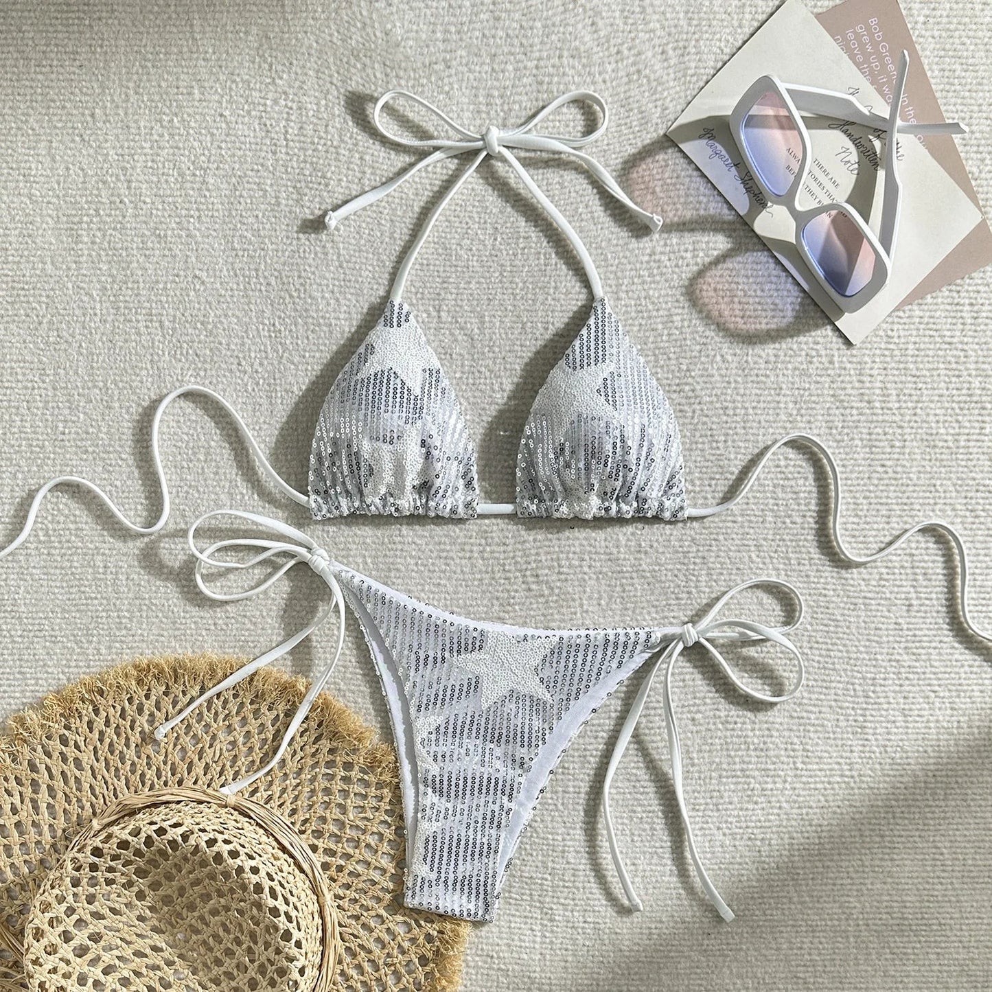 Y2K Star Bikini Set