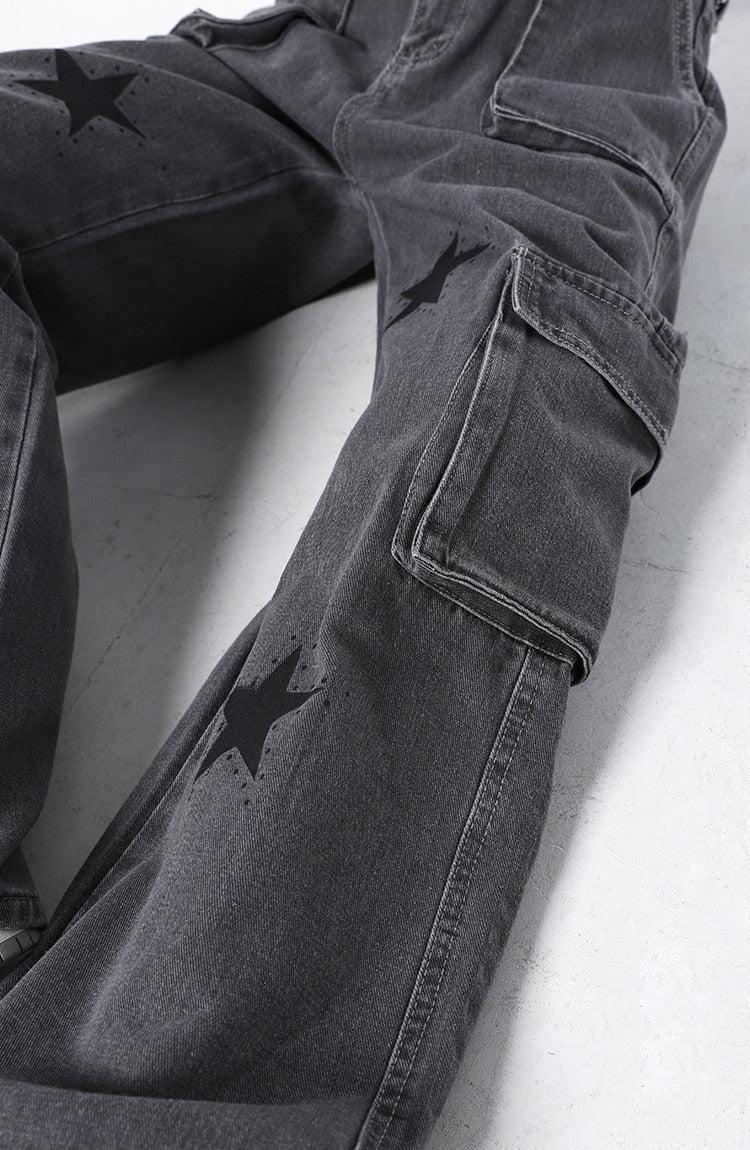Y2K Star Cargo Pants