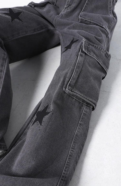 Y2K Star Cargo Pants