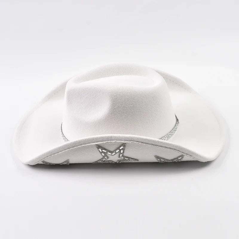 Y2K Star Cowgirl Hat