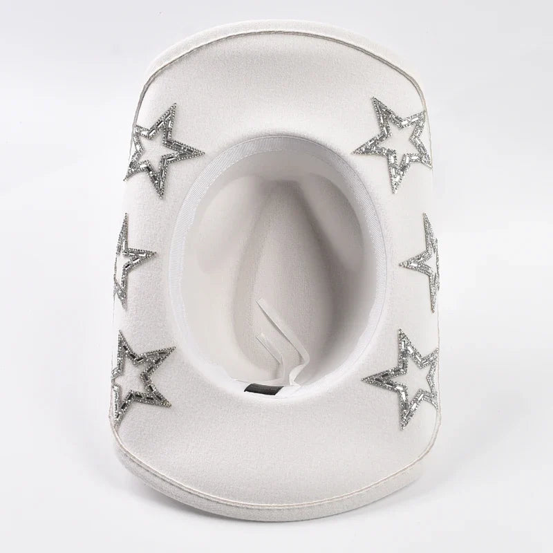 Y2K Star Cowgirl Hat