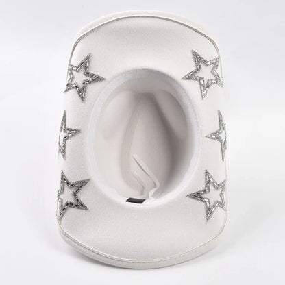Y2K Star Cowgirl Hat