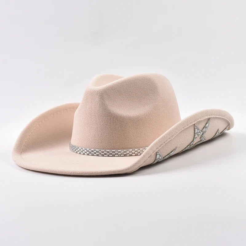 Y2K Star Cowgirl Hat