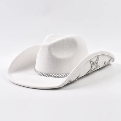 Y2K Star Cowgirl Hat