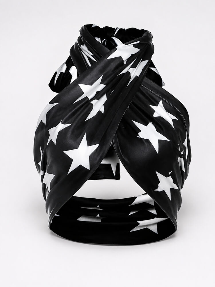Y2K Star Halter Top