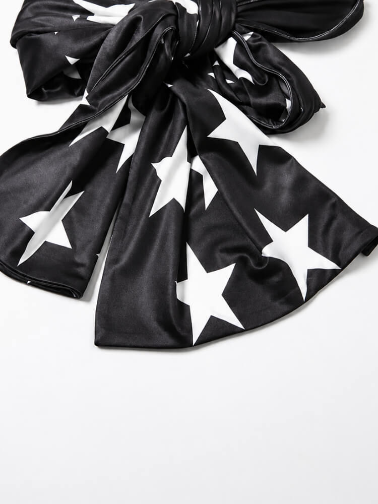 Y2K Star Halter Top