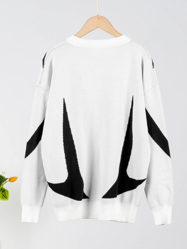 Y2K Star Knitted Sweater