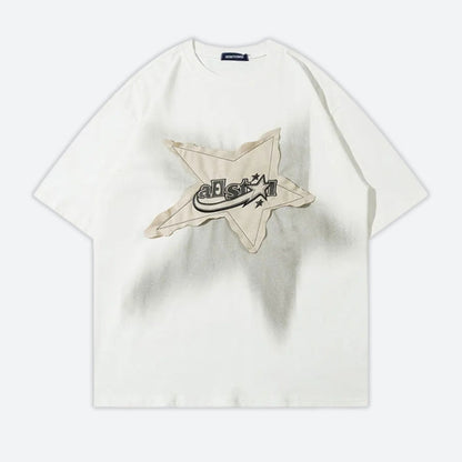Y2K Star Patch Tee