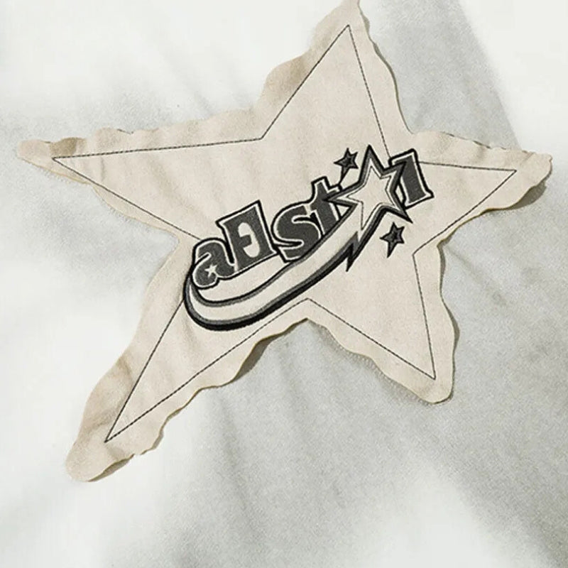 Y2K Star Patch Tee