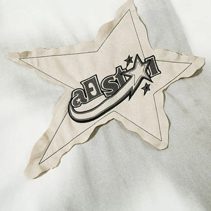 Y2K Star Patch Tee