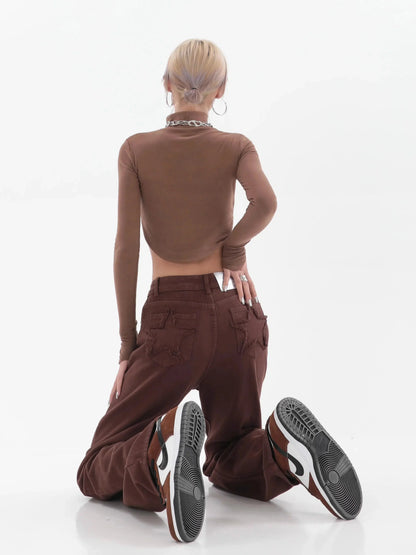 Y2K Star Pockets Jeans