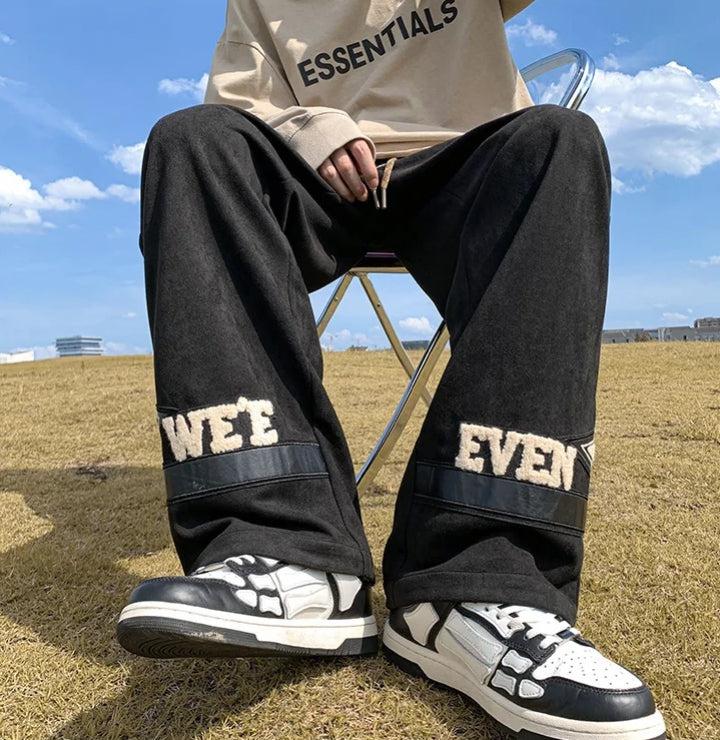 Y2K Star Wide Leg Sweatpants