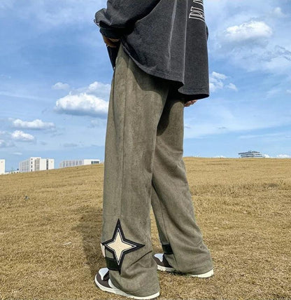 Y2K Star Wide Leg Sweatpants