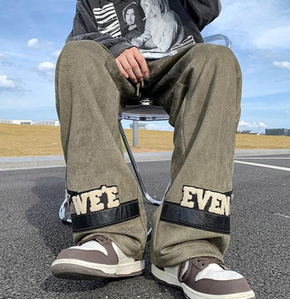 Y2K Star Wide Leg Sweatpants