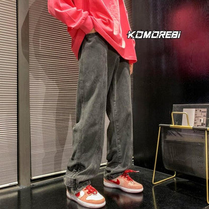Y2K Straight Baggy Jeans