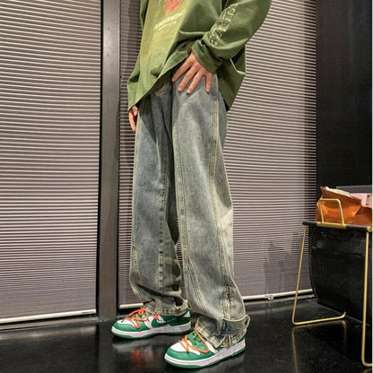 Y2K Straight Baggy Jeans