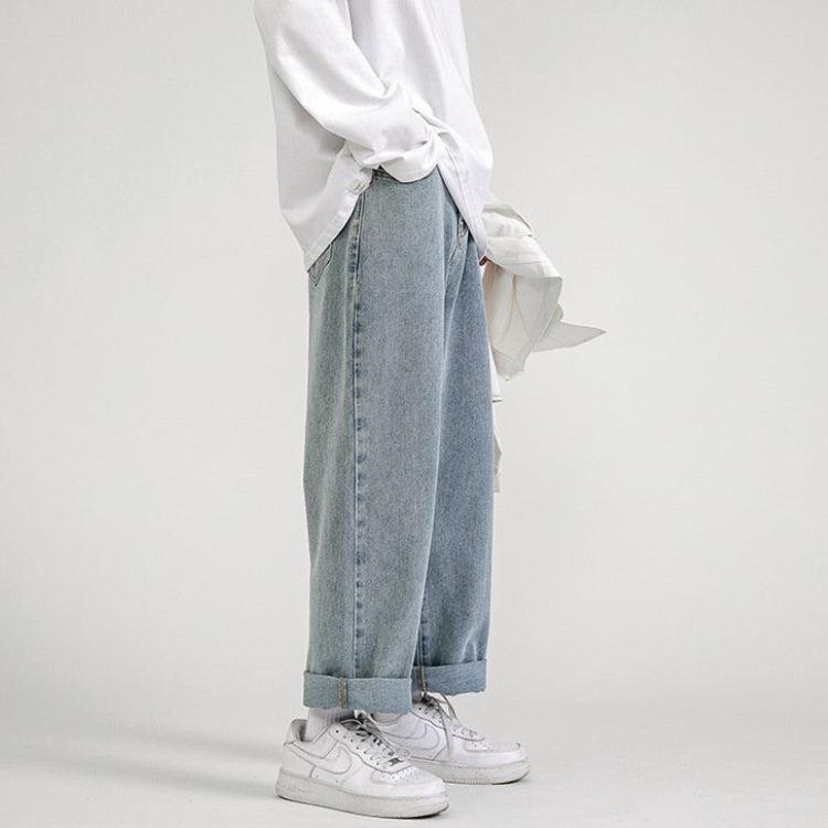 Y2K Straight Leg Baggy Jeans
